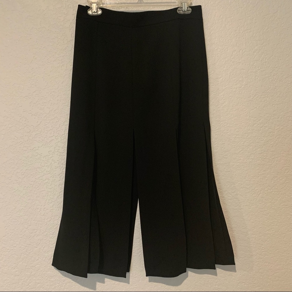 New Zara Panel Slit Black Skirt 7903/878 - Picture 5 of 7